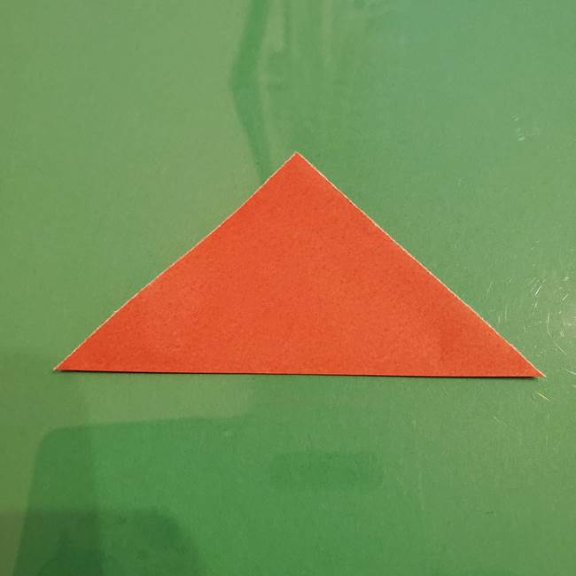折り紙のひまわり 立体的で少し難しい作り方折り方①貼り合わせ(3)
