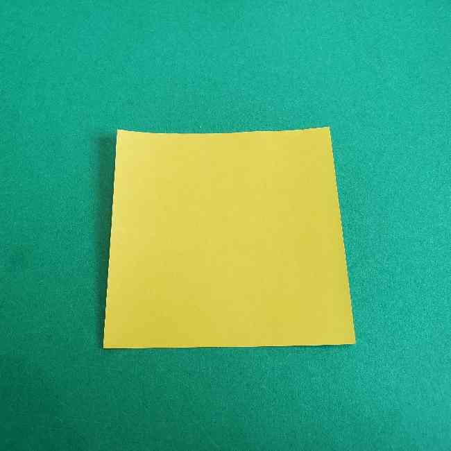 折り紙のミミィちゃんの折り方作り方①リボン (1)