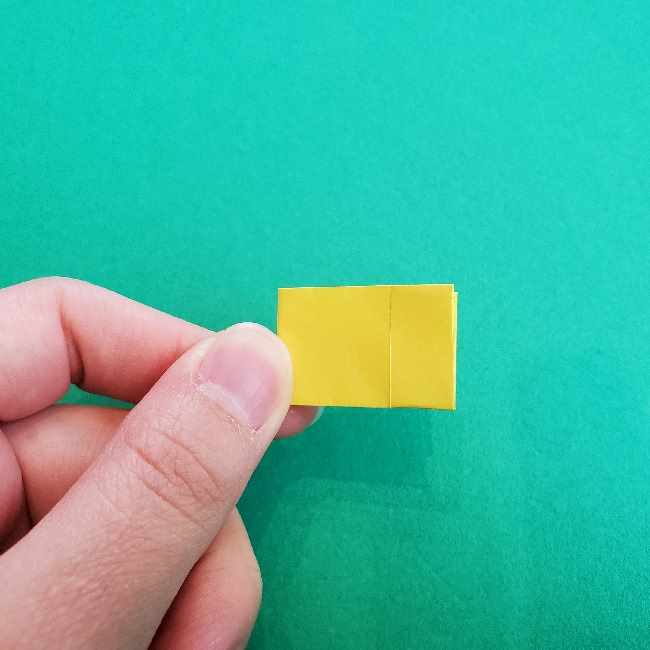 折り紙のミミィちゃんの折り方作り方①リボン (10)
