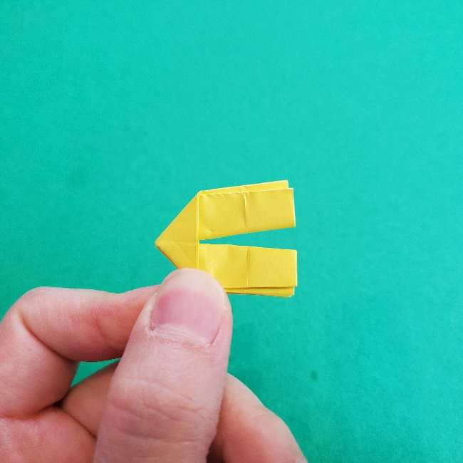 折り紙のミミィちゃんの折り方作り方①リボン (14)