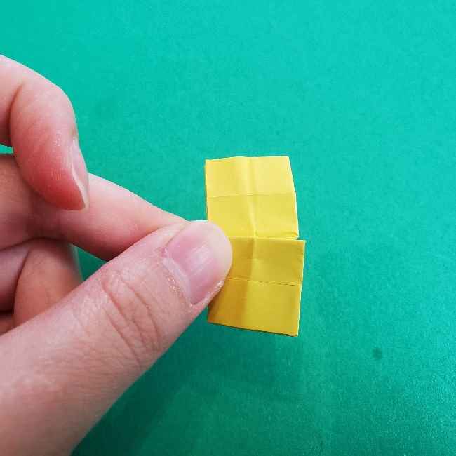 折り紙のミミィちゃんの折り方作り方①リボン (17)