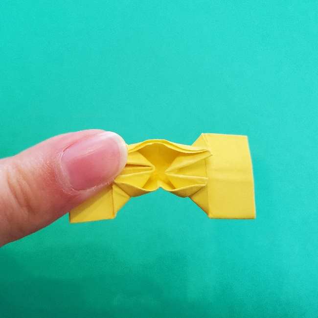 折り紙のミミィちゃんの折り方作り方①リボン (23)