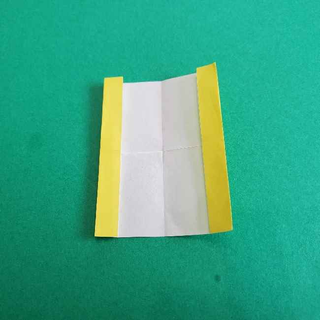 折り紙のミミィちゃんの折り方作り方①リボン (6)