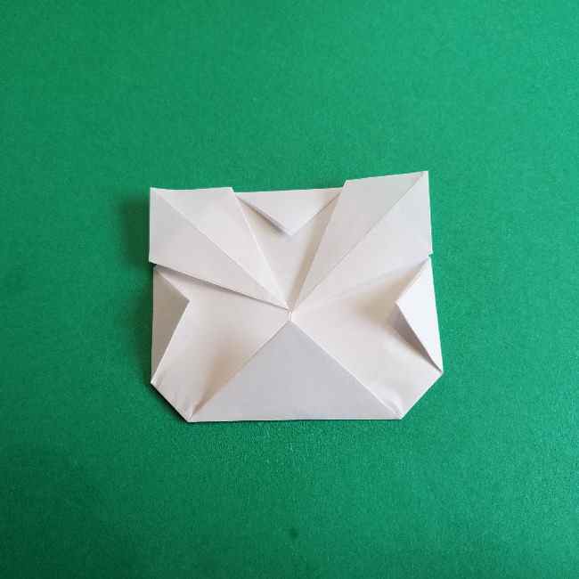 折り紙のミミィちゃんの折り方作り方②顔 (10)
