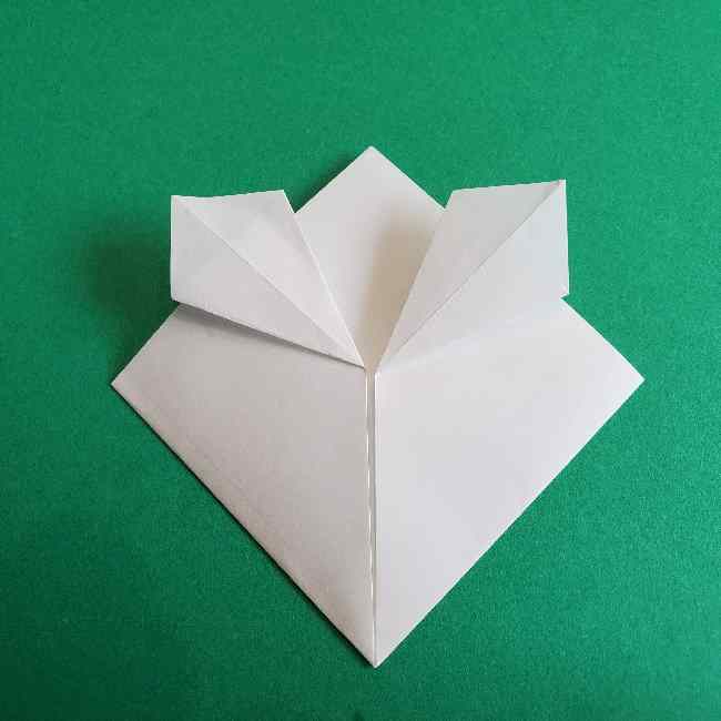 折り紙のミミィちゃんの折り方作り方②顔 (7)