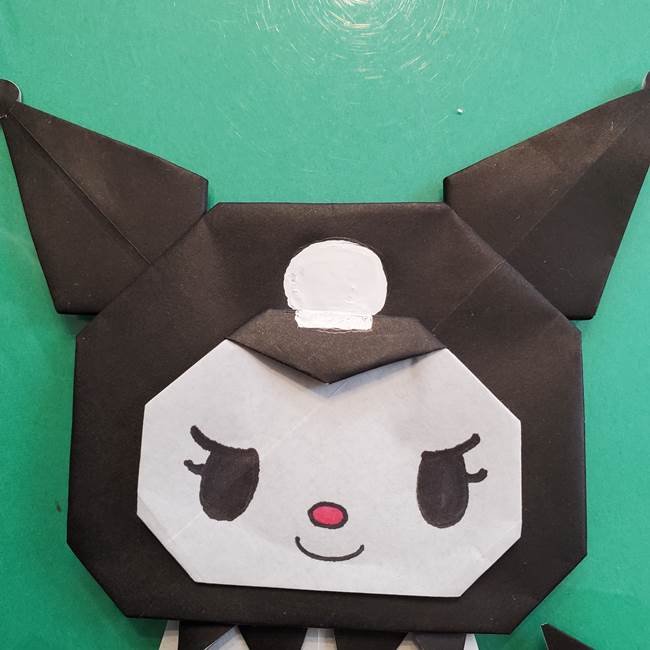 クロミちゃんの折り紙の折り方作り方は簡単 サンリオキャラクターを手作り 子供と楽しむ折り紙 工作