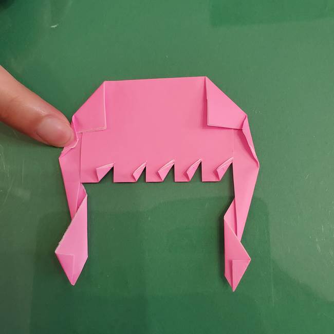 プリキュア ローラの折り紙 トロピカルージュ キュアラメール 折り方作り方 子供と楽しむ折り紙 工作