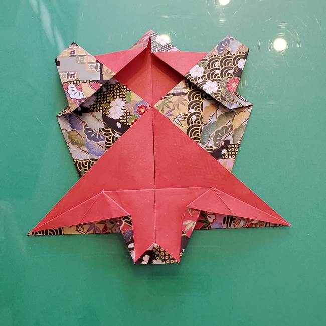 折り紙 縁起物の亀 立体 は簡単なのにリアル 長寿のお祝いにも 折り方作り方 子供と楽しむ折り紙 工作