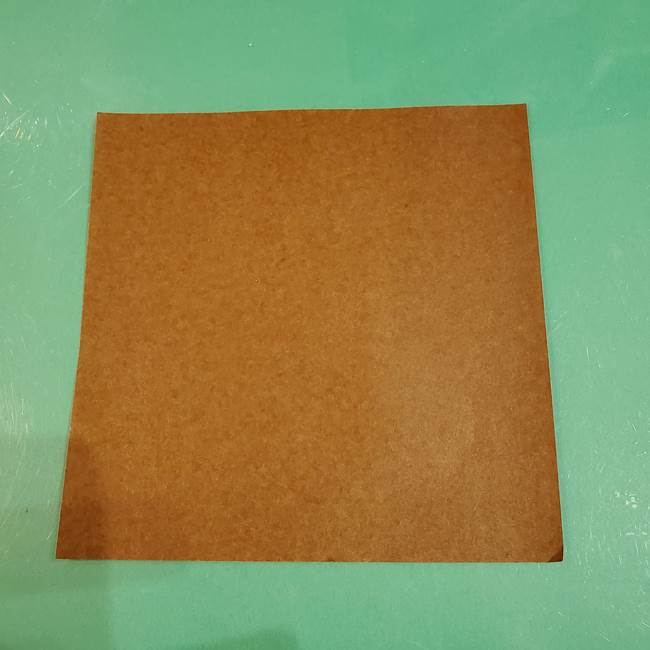 栗の折り紙は子どもでも簡単 かわいい顔で楽しい 年少3歳児の保育にも 子供と楽しむ折り紙 工作