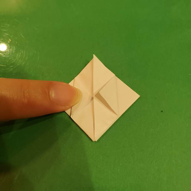 お月見団子のの折り紙(立体)の折り方作り方(15)