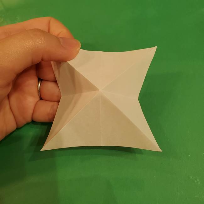 お月見団子のの折り紙(立体)の折り方作り方(9)