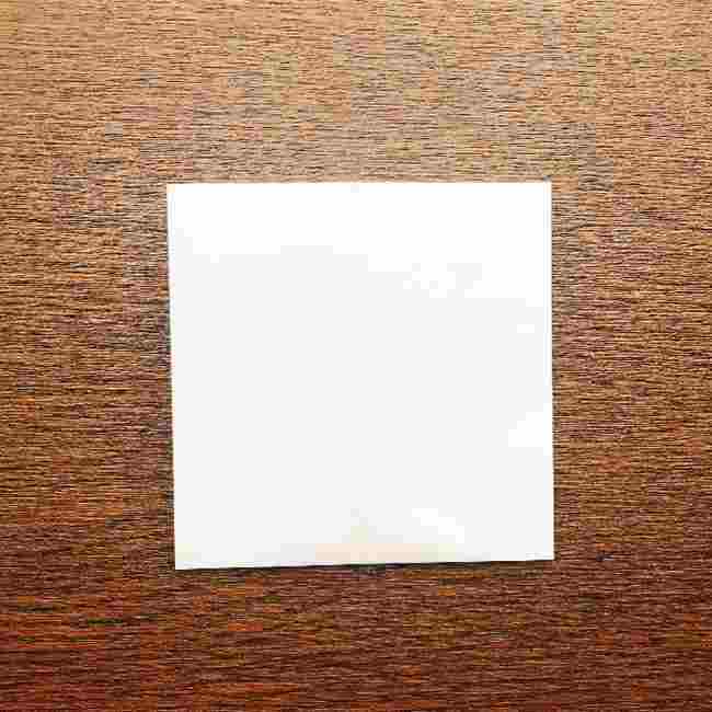 しょくぱんまん 折り紙の作り方折り方 (4)