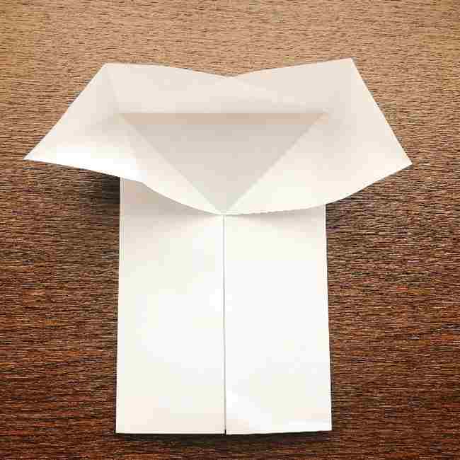 しょくぱんまん 折り紙の作り方折り方 (8)