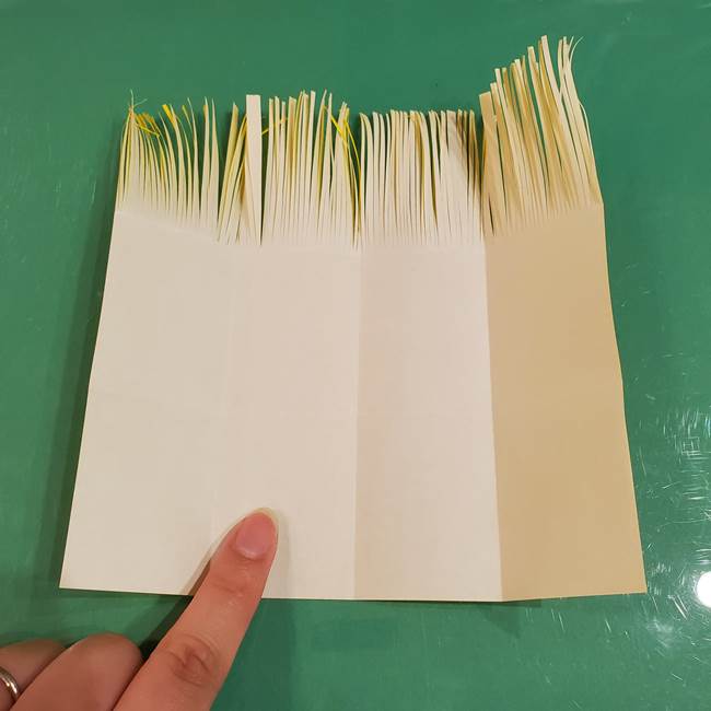 すすきの折り紙の簡単な折り方作り方(立体)(14)