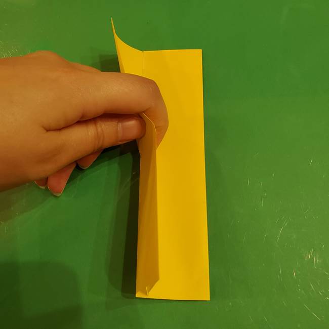 すすきの折り紙の簡単な折り方作り方(立体)(9)