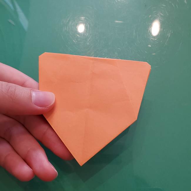 ほおずきの折り紙(平面) 簡単な折り方作り方①実(26)