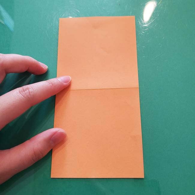 ほおずきの折り紙(平面) 簡単な折り方作り方①実(4)