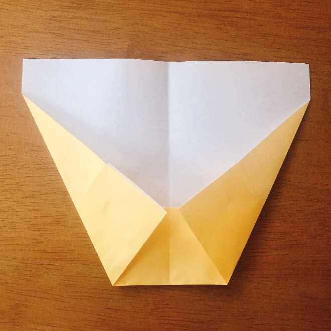 クリームパンダの折り紙 簡単な作り方折り方 (5)