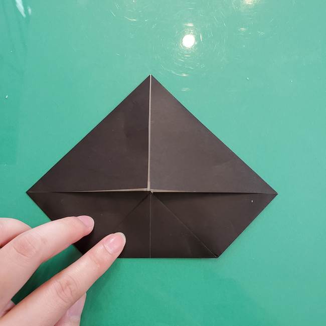 クロミちゃんの折り紙 折り方作り方①顔1(6)