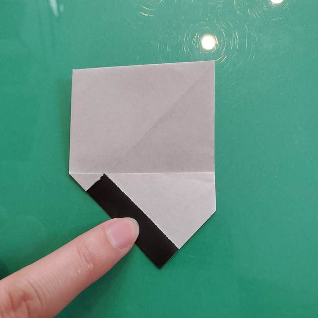 クロミちゃんの折り紙 折り方作り方②顔2(15)
