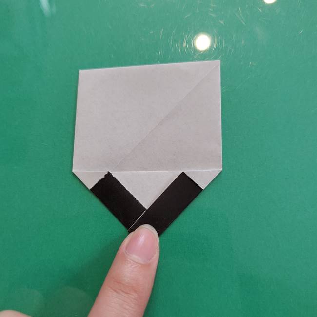 クロミちゃんの折り紙 折り方作り方②顔2(16)