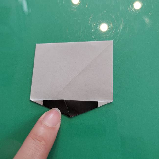クロミちゃんの折り紙 折り方作り方②顔2(18)