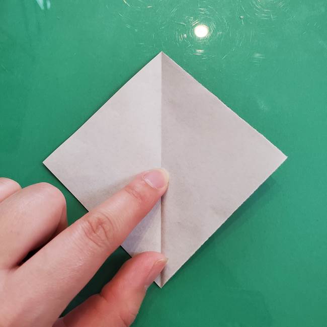 クロミちゃんの折り紙 折り方作り方③耳(3)