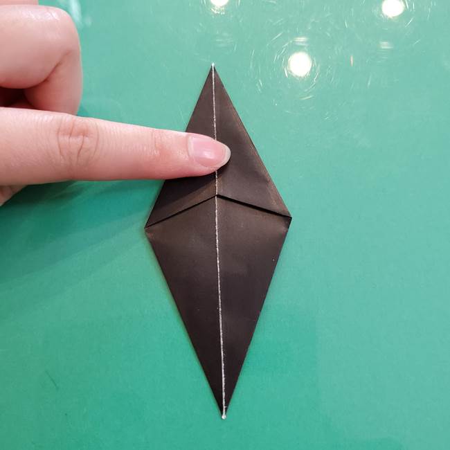クロミちゃんの折り紙 折り方作り方③耳(6)