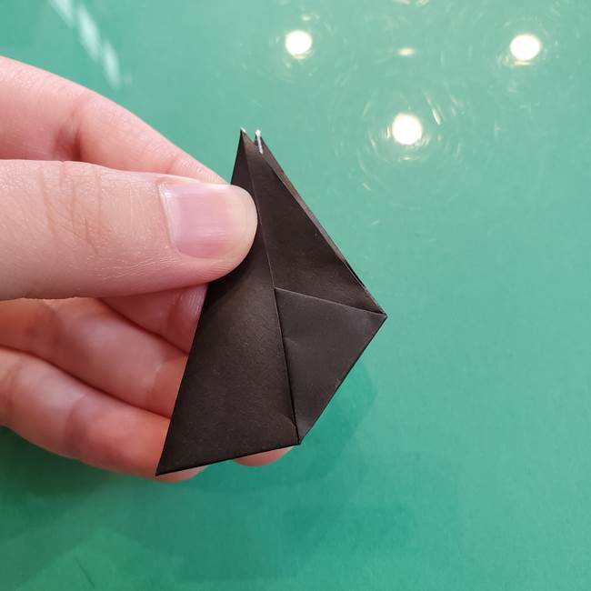 クロミちゃんの折り紙 折り方作り方③耳(8)