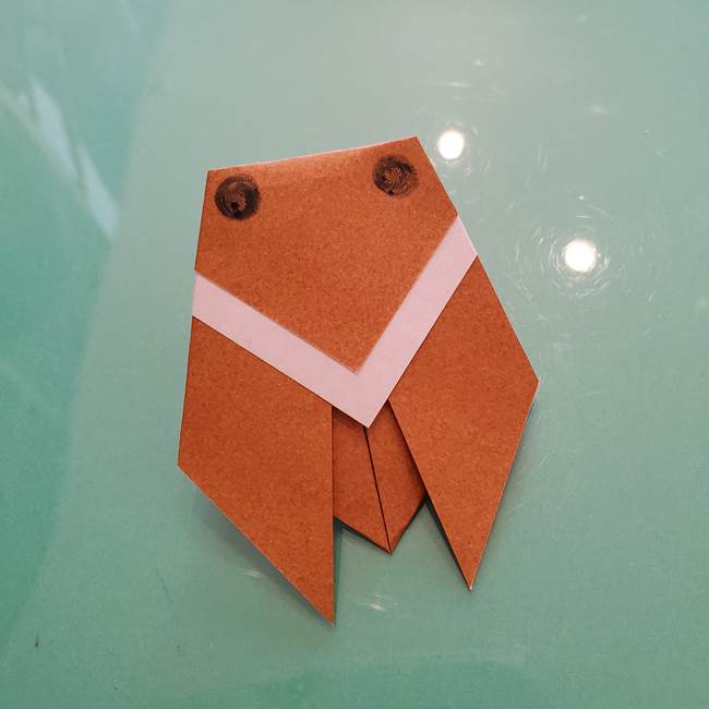 セミの折り紙製作｜3歳からＯＫな折り方作り方(10)