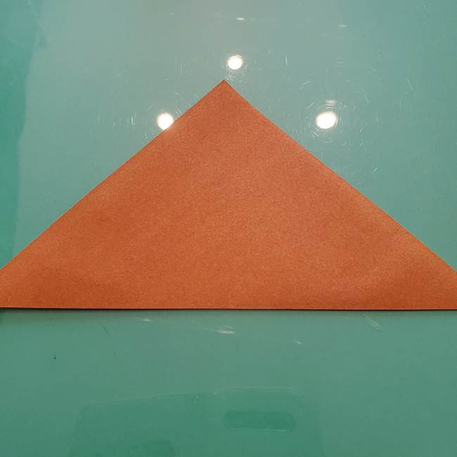 セミの折り紙製作｜3歳からＯＫな折り方作り方(2)