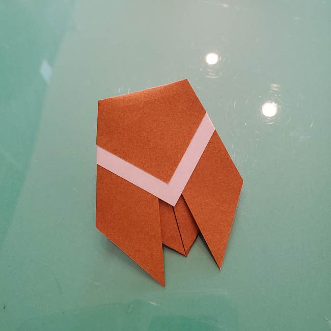 セミの折り紙製作｜3歳からＯＫな折り方作り方(9)