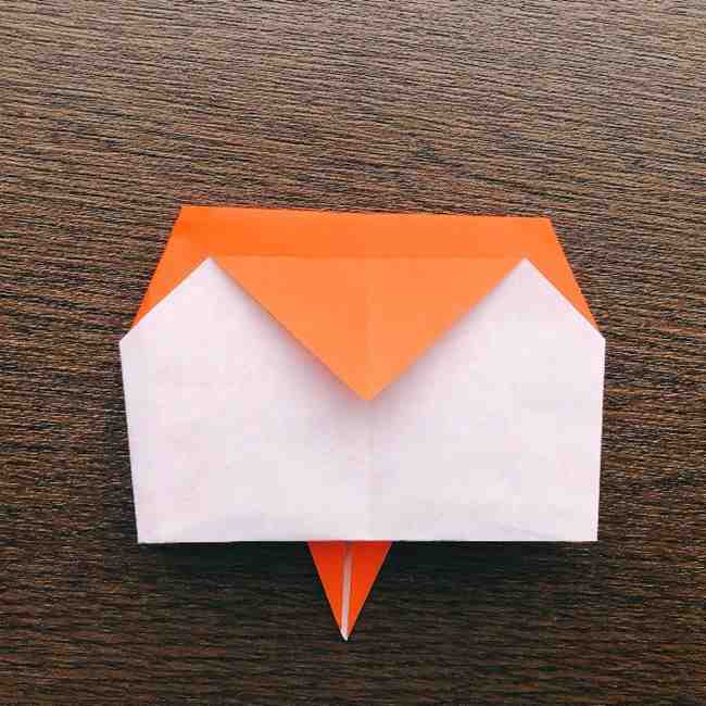 ドキンちゃんの折り紙(顔) 折り方作り方 (10)