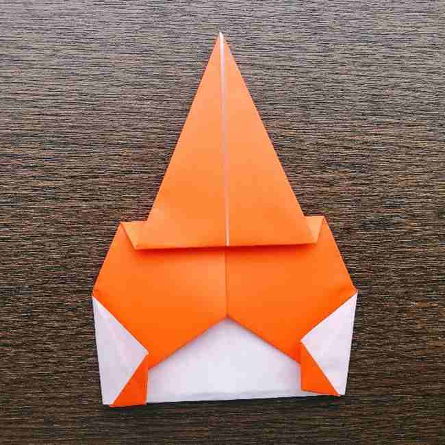 ドキンちゃんの折り紙(顔) 折り方作り方 (11)