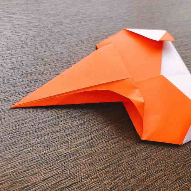 ドキンちゃんの折り紙(顔) 折り方作り方 (12)