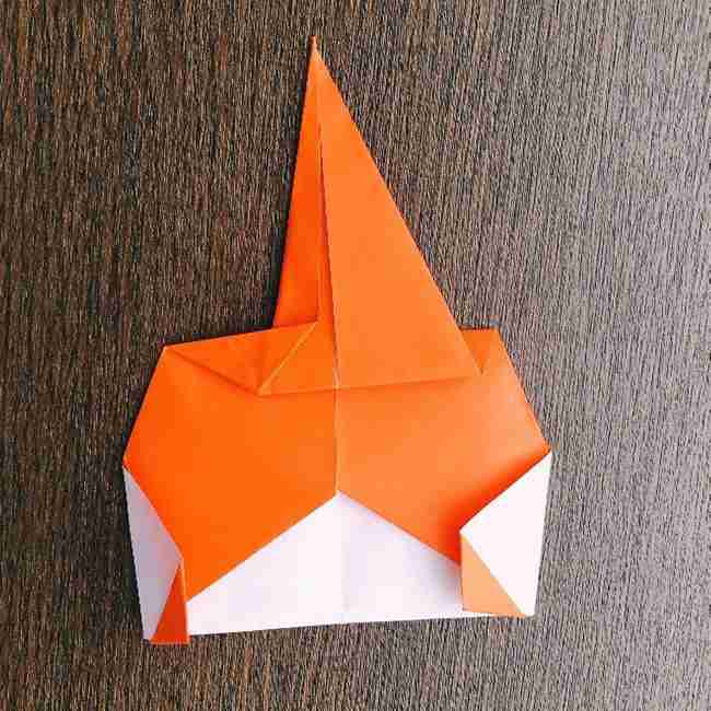 ドキンちゃんの折り紙(顔) 折り方作り方 (13)