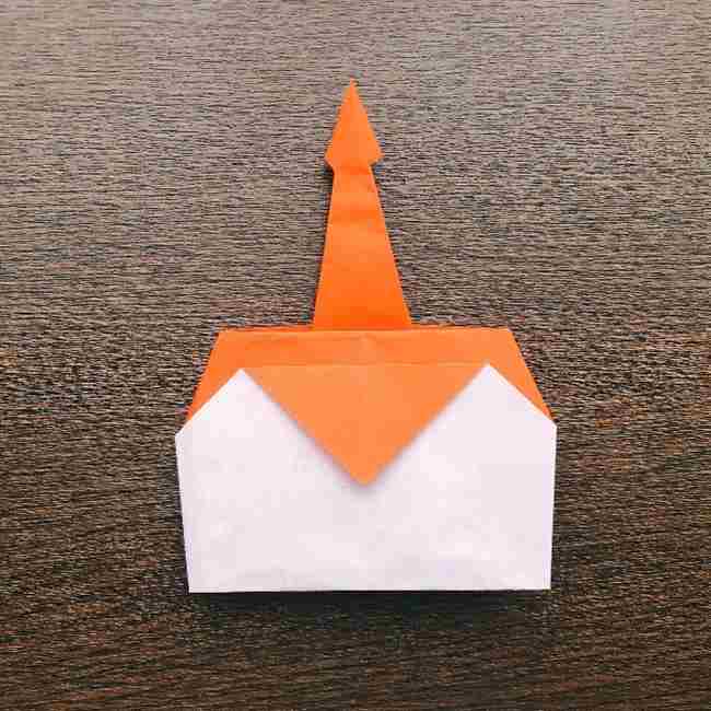 ドキンちゃんの折り紙(顔) 折り方作り方 (16)