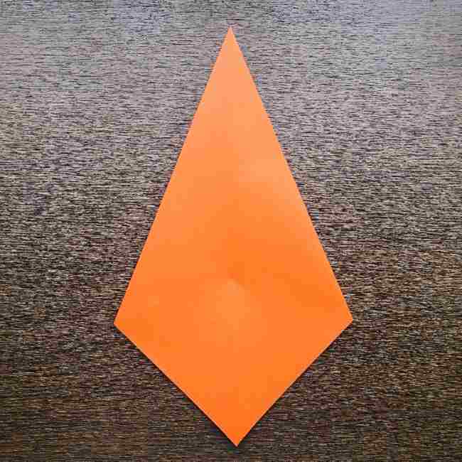 ドキンちゃんの折り紙(顔) 折り方作り方 (5)