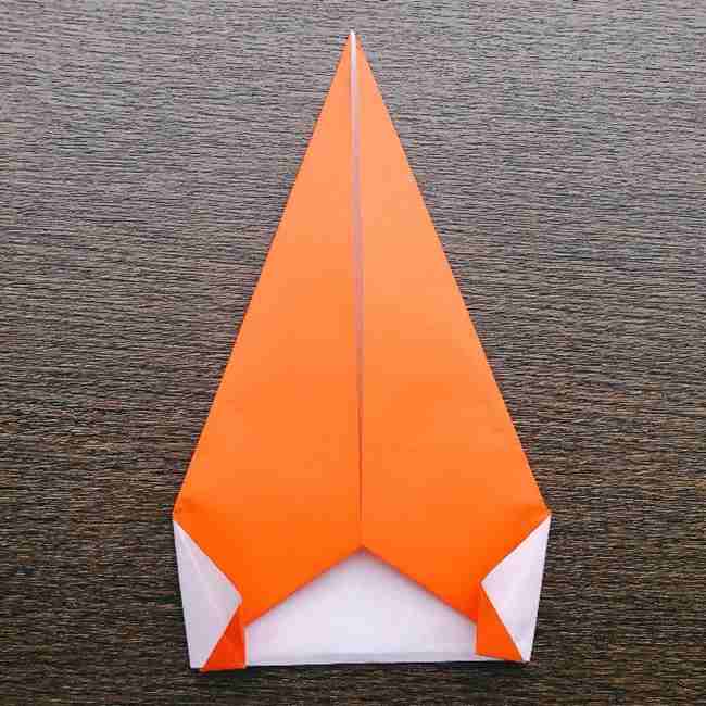 ドキンちゃんの折り紙(顔) 折り方作り方 (9)