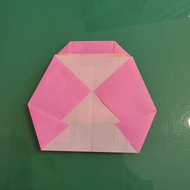 プリキュアのローラ 折り紙の折り方作り方【トロピカルージュ キュアラメール】④完成(8)