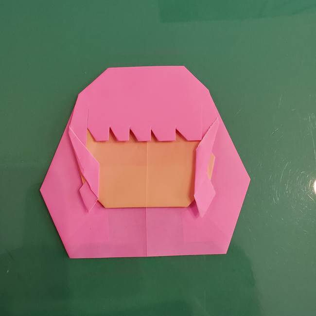 プリキュアのローラ 折り紙の折り方作り方【トロピカルージュ キュアラメール】④完成(9)