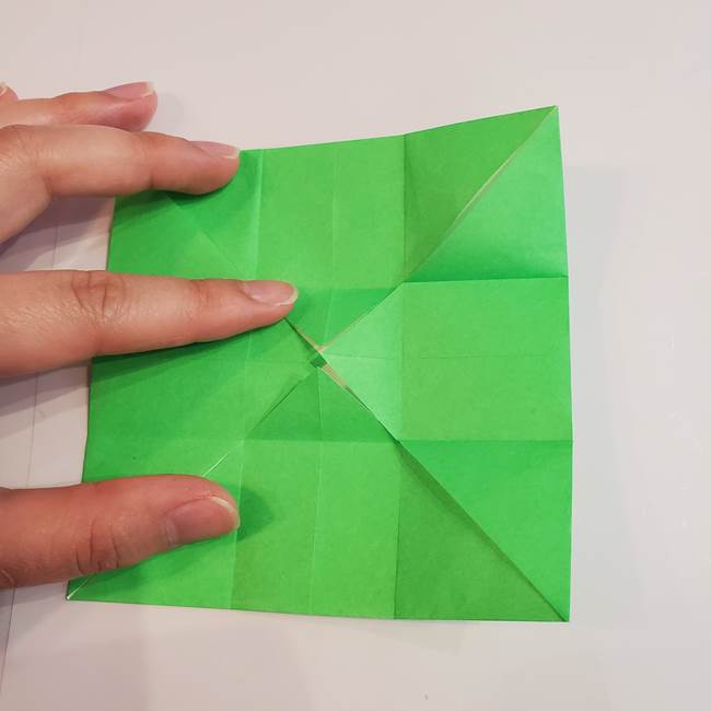 折り紙 クリーバーの折り方作り方(15)