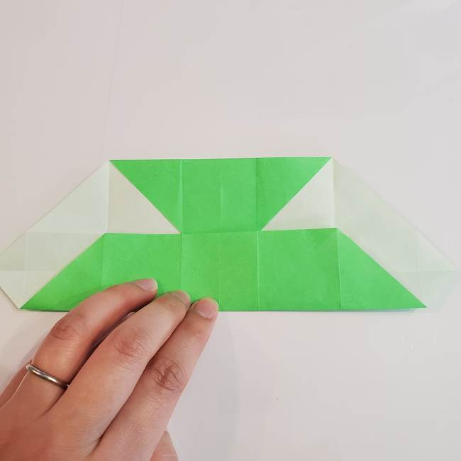 折り紙 クリーバーの折り方作り方(17)