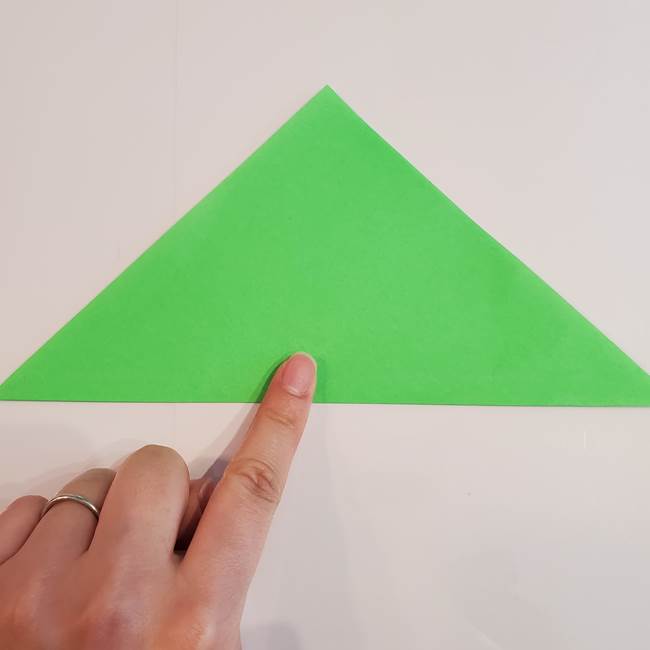 折り紙 クリーバーの折り方作り方(2)