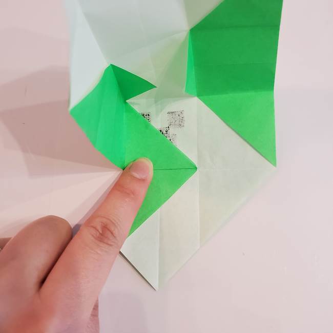 折り紙 クリーバーの折り方作り方(26)