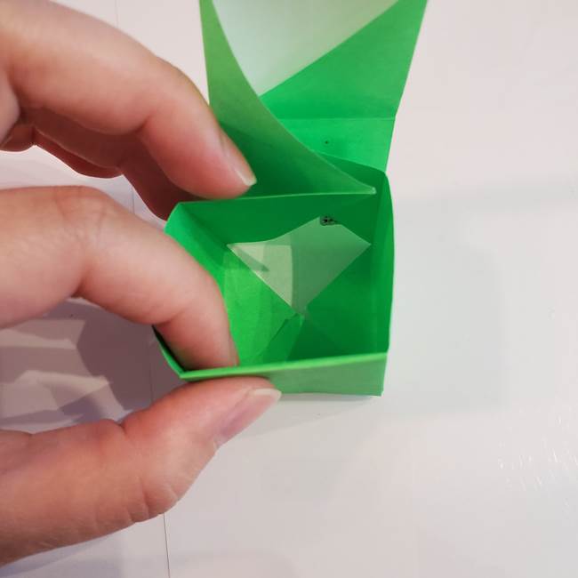 折り紙 クリーバーの折り方作り方(30)