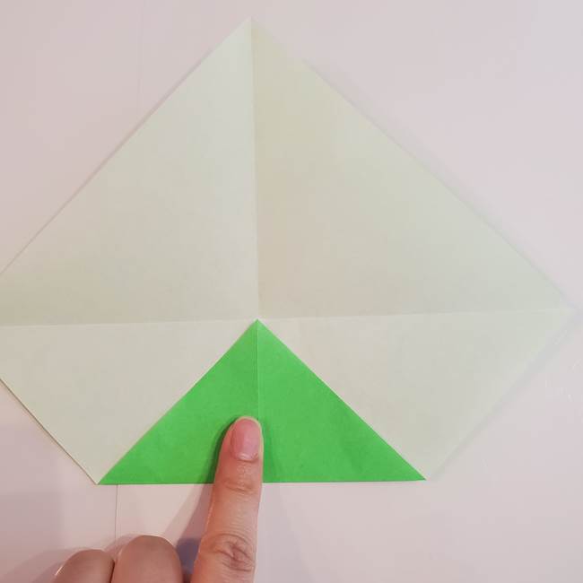 折り紙 クリーバーの折り方作り方(6)