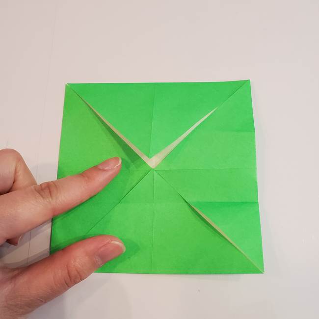 折り紙 クリーバーの折り方作り方(9)