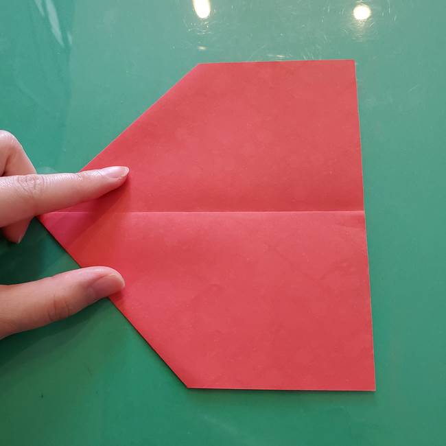 折り紙 縁起物の亀(立体)の折り方作り方(5)