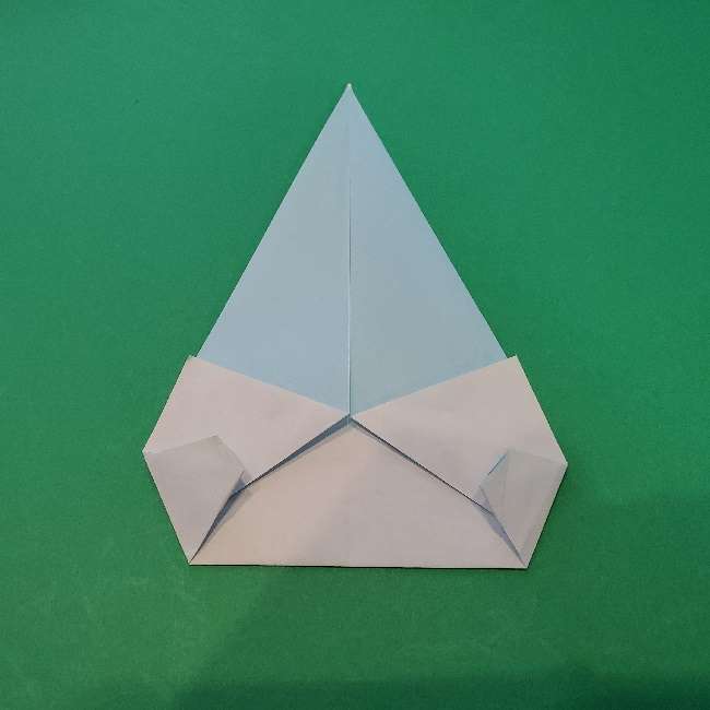 折り紙でコキンちゃんをつくる折り方作り方 (11)